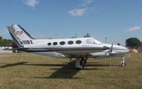 N111BX @ KOSH - Cessna 414