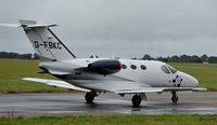 G-FBKC @ EGSH - Taxying to leave a wet Norwich. - by keithnewsome