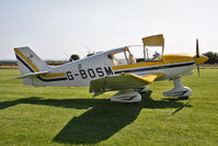 G-BOSM @ X5FB - Robin DR-253B Regent at Fishburn Airfield UK, September 2012. - by Malcolm Clarke