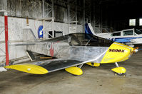 G-ZONX - I really don't know what to think about this aircraft... Seen in the hangar at Kirknewton (SCO) - by Joop de Groot
