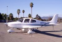 N204AK @ CCR - Left side view. Visitor. - by Bill Larkins