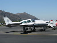 N1918J @ SZP - 1976 Cessna T310R, two Continental TSIO-520-B 285 Hp each turbocharged - by Doug Robertson