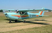 G-ARRI @ EGBP - Cessna 175B Skylark [57001] Kemble~G 13/07/2003 - by Ray Barber