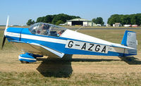 G-AZGA @ EGBP - Wassmer Jodel D.120 Paris-Nice [144] Kemble~G 13/07/2003 - by Ray Barber
