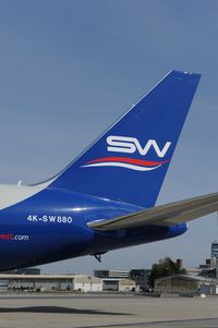 4K-SW880 @ LOWW - Silkway Boeing 767-300 - by Dietmar Schreiber - VAP