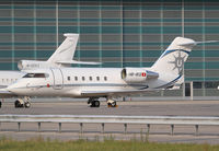 HB-IKS @ LOWW - Air Charter Bombardier CL-601 - by Andreas Ranner