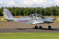 G-SJES @ X5ES - Cosmik EV-97 TeamEurostar UK, Great North Fly-In, Eshott Airfield UK, September 2012, - by Malcolm Clarke