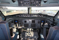 PH-OFE @ EHAM - Cockpit of KLM Fokker 100 - by Andreas Müller