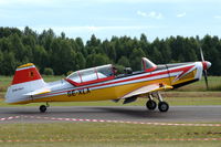 SE-XLA @ ESKD - Zlin Z-526F taxying at Dala-Järna airfield, Sweden. - by Henk van Capelle