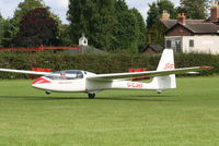G-CJRF @ X4PK - Wolds Gliding Club at Pocklington Airfield - by Chris Hall