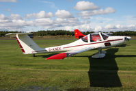 G-KNEK @ X5ES - Grob G-109B, Great North Fly-In, Eshott Airfield UK, September 2012. - by Malcolm Clarke