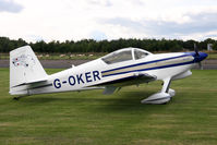 G-OKER @ X5ES - Vans RV-7, Great North Fly-In, Eshott Airfield UK, September 2012. - by Malcolm Clarke