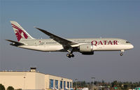 A7-BCB @ KPAE - KPAE/PAE Boeing 461 returns from a test flight
