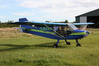 G-BZKF @ X5ES - Rans S-6ES Coyote II, Great North Fly-In, Eshott Airfield UK, September 2012. - by Malcolm Clarke