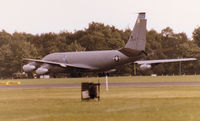 58-0043 @ MHZ - KC-135A Stratotanker of 133rd Air Refuelling Squadron New Hampshire Air National Guard on dispersal at the 1980 RAF Mildenhall Air Fete. - by Peter Nicholson