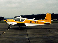 OO-DLX @ BQH - SIAI-Marchetti S.205-20R as seen at Biggin Hill in the Spring of 1978. - by Peter Nicholson