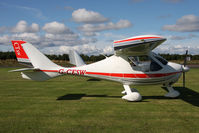 G-CESW @ X5ES - Flight Design CTSW, Great North Fly-In, Eshott Airfield UK, September 2012. - by Malcolm Clarke