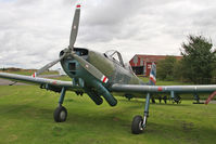 G-BSXD @ EGBR - Soko P-2 Kraguj at The Real Aeroplane Club's Wings & Wheels weekend, Breighton Airfield, September 2012. - by Malcolm Clarke