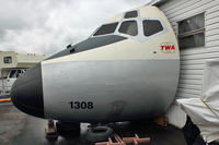 UNKNOWN @ CYNJ - Unidentified DC-9 Nose at Canadian Museum at Langley BC   - marked TWA and 1308