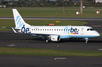 G-FBJH @ EDDL - Flybe, Embraer ERJ-175STD, CN: 17000351 - by Air-Micha