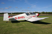 G-BHEL @ X5ES - SAN Jodel D-117, Great North Fly-In, Eshott Airfield UK, September 2012. - by Malcolm Clarke