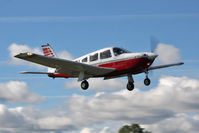 G-BIDI @ X5ES - Piper PA-28R-201 Cherokee Arrow, Great North Fly-In, Eshott Airfield UK, September 2012. - by Malcolm Clarke