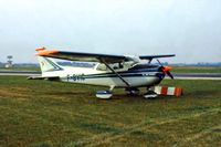 F-BVIC @ EHAM - R/Cessna F.172M Skyhawk [1150] Schiphol~PH 29/08/1976 - by Ray Barber