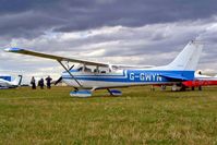 G-GWYN @ EGBP - R/Cessna F.172M Skyhawk [1217] Kemble~G 09/07/2004 - by Ray Barber