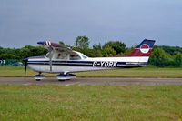 G-YORK @ EGBP - R/Cessna F.172M Skyhawk [1354] Kemble~G 11/07/2004 - by Ray Barber
