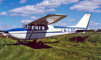 LN-LGC @ ENJB - Cessna 172B Skyhawk [172-47960] Jarlsberg~LN 03/06/2000 - by Ray Barber