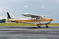 OY-BUA @ EGBP - R/Cessna F.172M Skyhawk [1477] Kemble~G 10/07/2004 - by Ray Barber