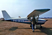 PH-MVB @ EHHV - Cessna 172A [47425] Hilversum~PH 29/08/1976 - by Ray Barber