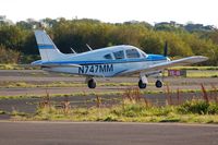 N747MM @ EGFH - Visiting Cherokee Arrow II. - by Roger Winser