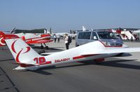 SP-8000 @ EDDB - Marganski & Myslowski MDM-1 Solo Fox of the Zelazny aerobatic team at the ILA 2012, Berlin - by Ingo Warnecke