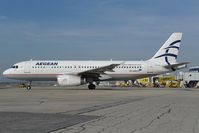 SX-DVR @ LOWW - Aegean Airbus 320 - by Dietmar Schreiber - VAP