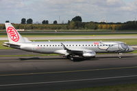 OE-IHC @ EDDL - Niki, Embraer ERJ-190-100LR, CN: 19000349, Name: Bossa Nova - by Air-Micha