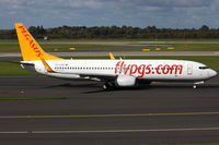 TC-AAS @ EDDL - Pegasus Airlines, Boeing 737-82R (WL), CN: 40871/3212, Name: Dilara - by Air-Micha
