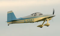 G-CDXT @ EGTH - 4. G-CDXT departing Shuttleworth Autumn Air Show, October, 2012 - by Eric.Fishwick