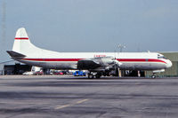 N287F @ KYIP - Sept. 1995 - Zantop Electra at YIP