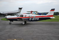 G-BYFR @ EGTF - Piper PA32 Saratoga II HP at Fairoaks - by moxy