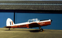 G-BBMV @ EGBK - This Chipmunk T.10 attended the 1974 Popular Flying Association Fly-in at Sywell. - by Peter Nicholson