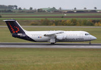 OO-DWK @ LOWW - Brussels Airlines Avro 100 - by Thomas Ranner