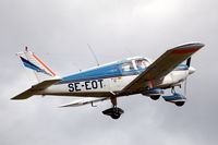 SE-EOT @ ESKD - Piper PA-28-180 departing from Dala-Järna airfield, Sweden. - by Henk van Capelle