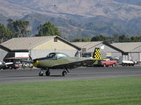 N4536K @ SZP - 1948 Ryan NAVION, Continental IO-520 285 Hp upgrade per STC, landing roll Rwy 22 - by Doug Robertson