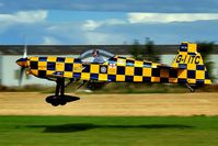 G-IITC @ BREIGHTON - Polished aerobatic routine followed - by glider
