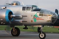 N125AZ @ I74 - Dawn start-up for the flight to Dayton for the B-25 gathering and Doolittle reunion. - by Bob Simmermon