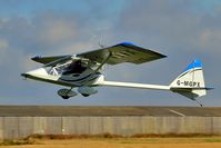 G-MGPX @ BREIGHTON - Unusual configuration - by glider