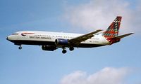 G-DOCV @ EGLL - Boeing 737-436 [25855] (British Airways) Heathrow~G 11/04/1999 - by Ray Barber