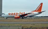 G-OSLH @ EGGW - Boeing 737-76Q [30283] (EasyJet Airlines) Luton~G 28/08/2003 - by Ray Barber