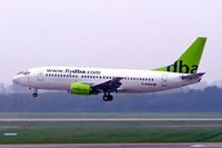 D-AGEG @ EDDL - Boeing 737-35B [24237] (DBA) Dusseldorf~D 10/09/2005 - by Ray Barber
